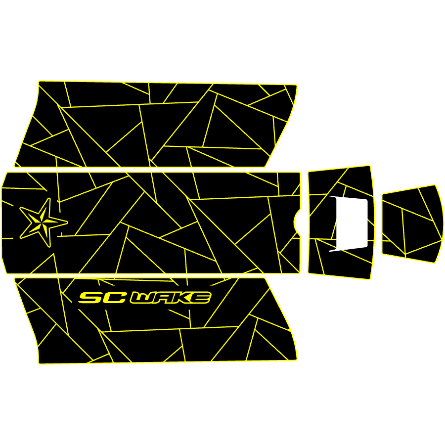 SC Wake Kawasaki JS300, 440, 550 Jet Ski Traction Mat Kit
