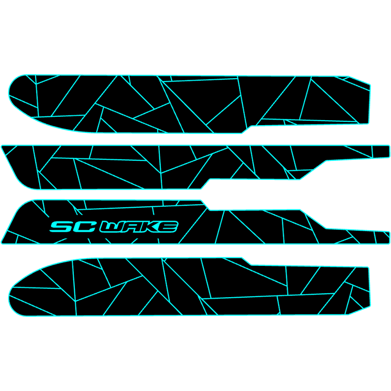 SC Wake Kawasaki X2 650 Jet Ski Traction Mat Kit