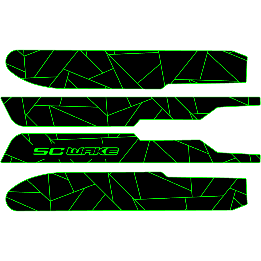 SC Wake Kawasaki X2 650 Jet Ski Traction Mat Kit