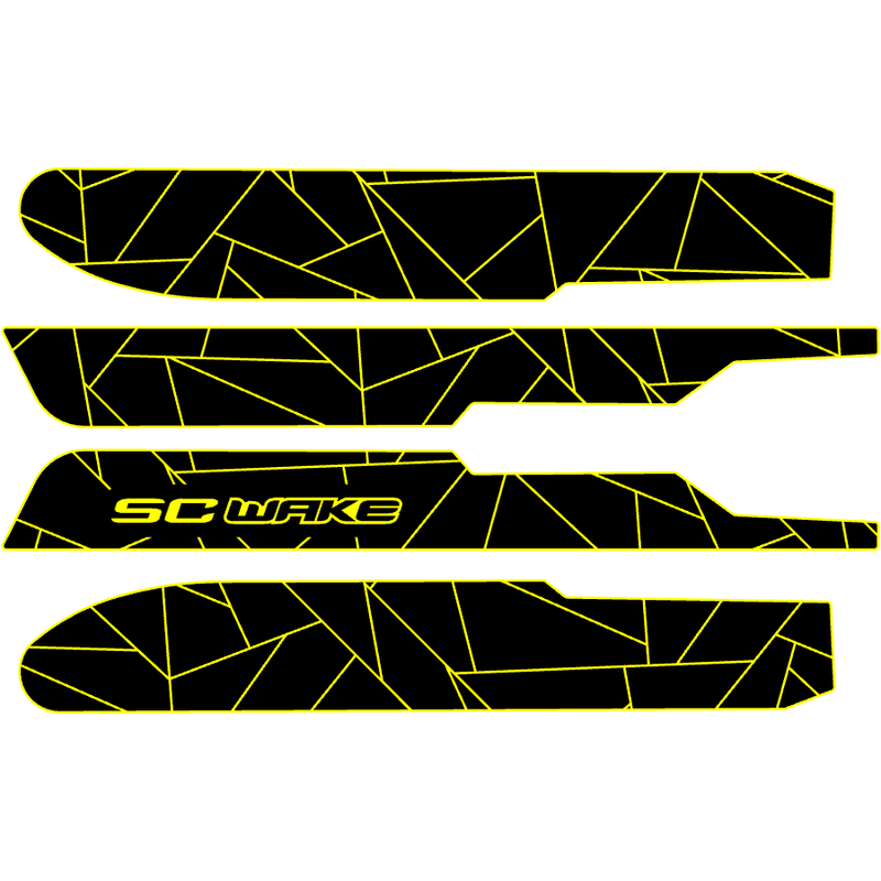 SC Wake Kawasaki X2 650 Jet Ski Traction Mat Kit