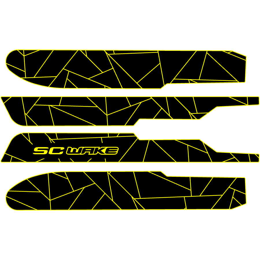 SC Wake Kawasaki X2 650 Jet Ski Traction Mat Kit