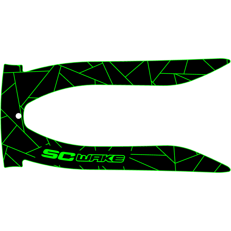 SC Wake Kawasaki X2 European Model Jet Ski Traction Mat Kit