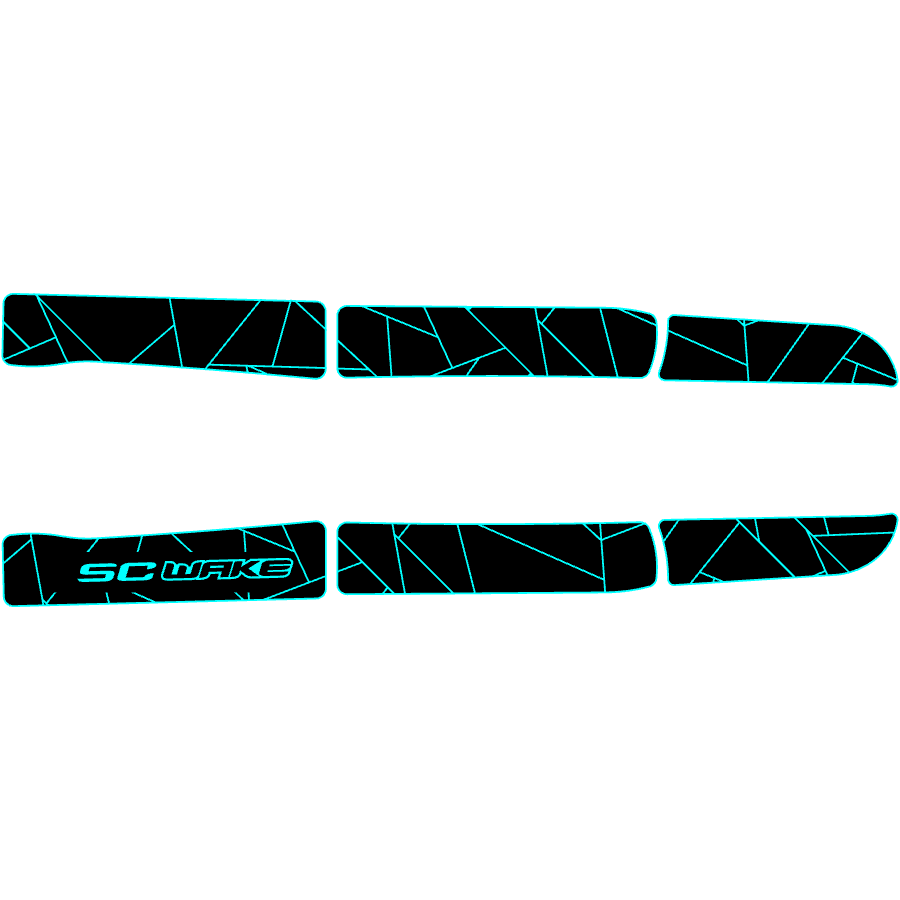 SC Wake Kawasaki 750/900/1100ZXi Jet Ski Traction Mat Kit