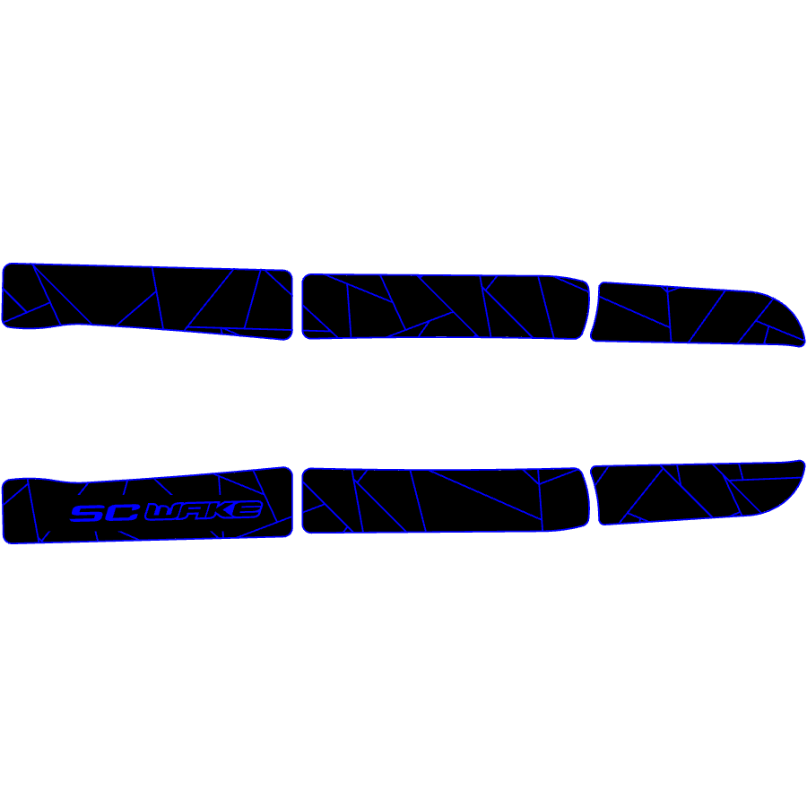 SC Wake Kawasaki 750/900/1100ZXi Jet Ski Traction Mat Kit