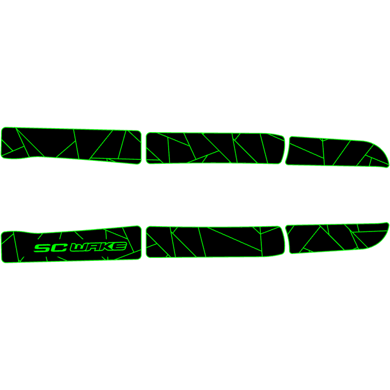 SC Wake Kawasaki 750/900/1100ZXi Jet Ski Traction Mat Kit