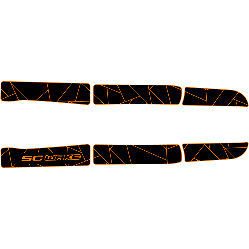 SC Wake Kawasaki 750/900/1100ZXi Jet Ski Traction Mat Kit