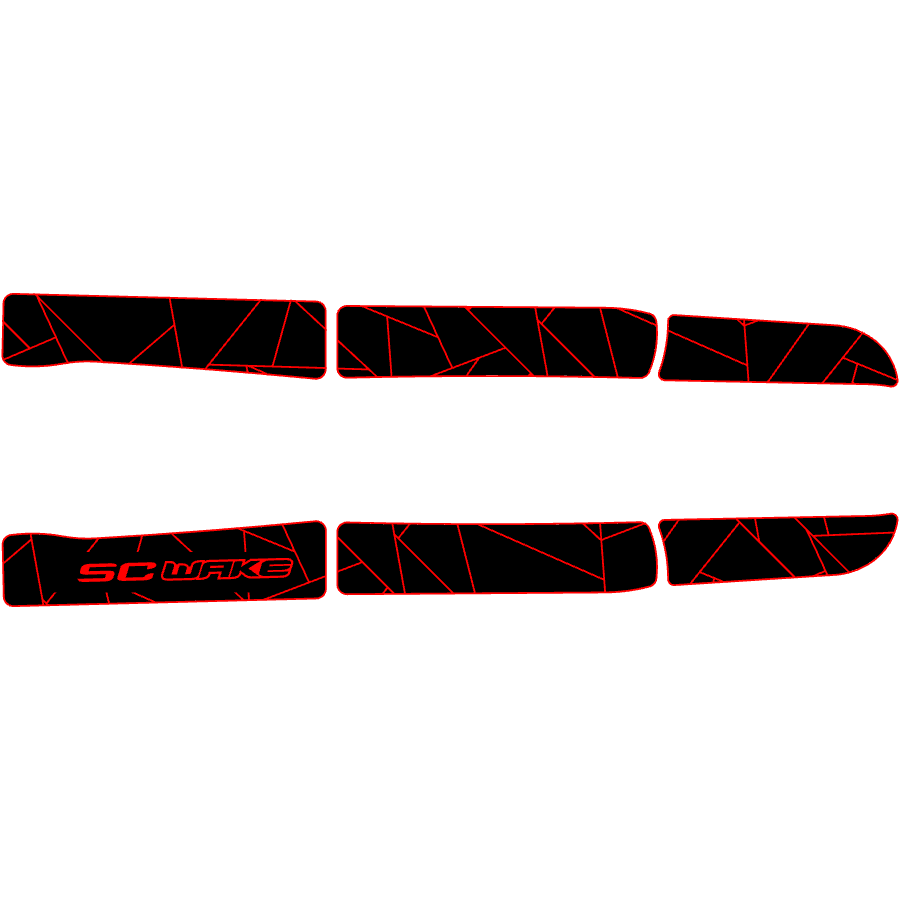 SC Wake Kawasaki 750/900/1100ZXi Jet Ski Traction Mat Kit