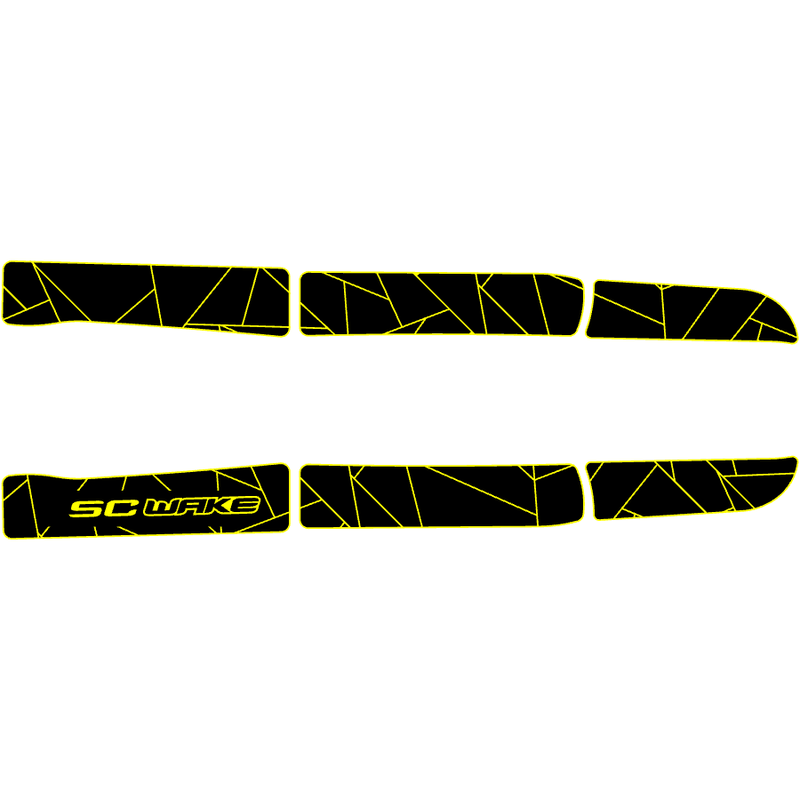 SC Wake Kawasaki 750/900/1100ZXi Jet Ski Traction Mat Kit