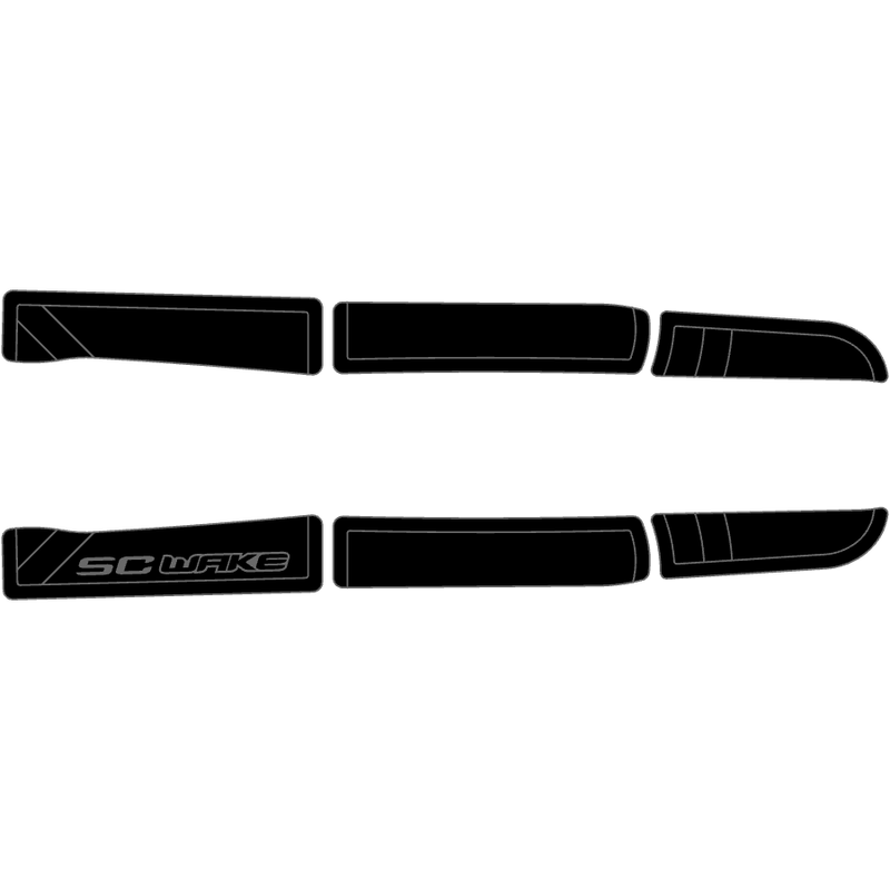 SC Wake Kawasaki 750/900/1100ZXi Jet Ski Traction Mat Kit