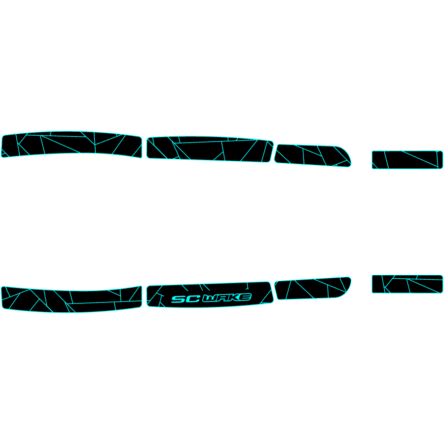 SC Wake Kawasaki Ultra 130 & 150 Jet Ski Traction Mat Kit