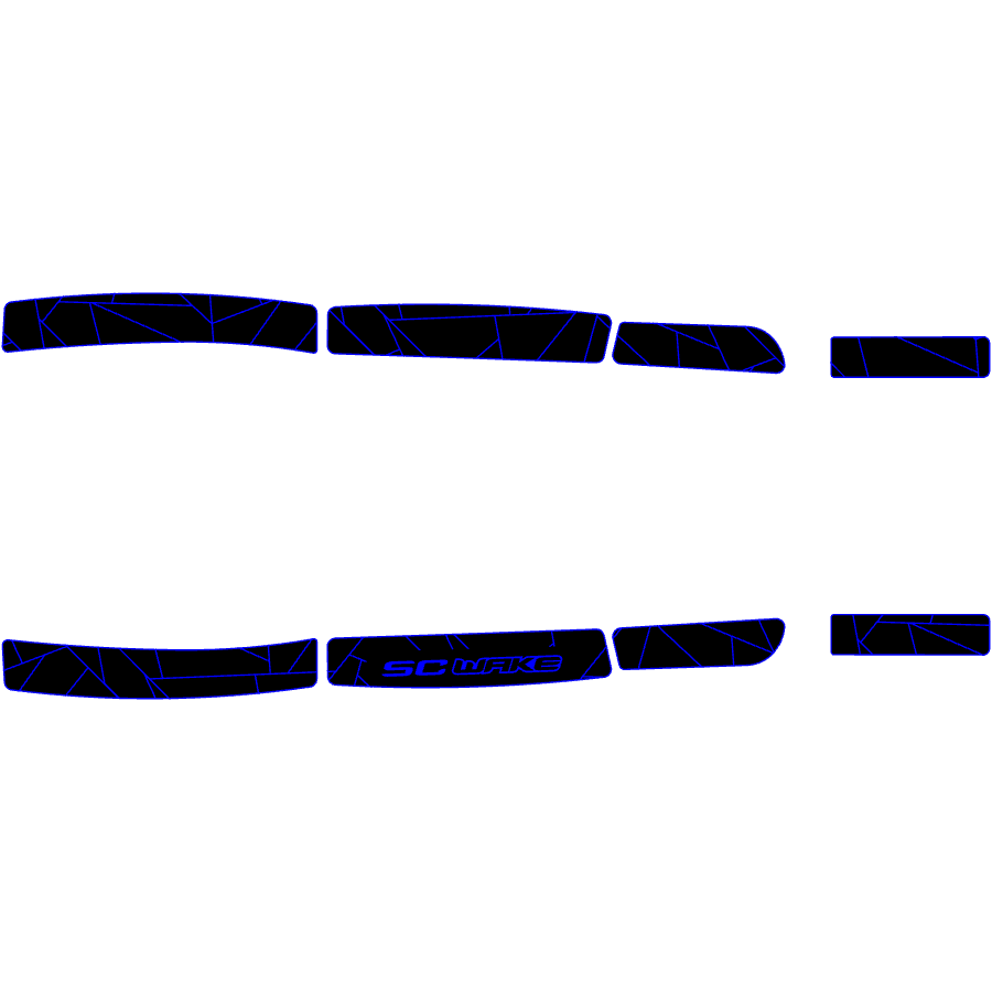 SC Wake Kawasaki Ultra 130 & 150 Jet Ski Traction Mat Kit