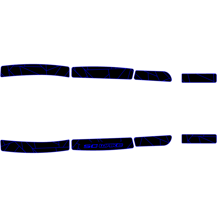 SC Wake Kawasaki Ultra 130 & 150 Jet Ski Traction Mat Kit