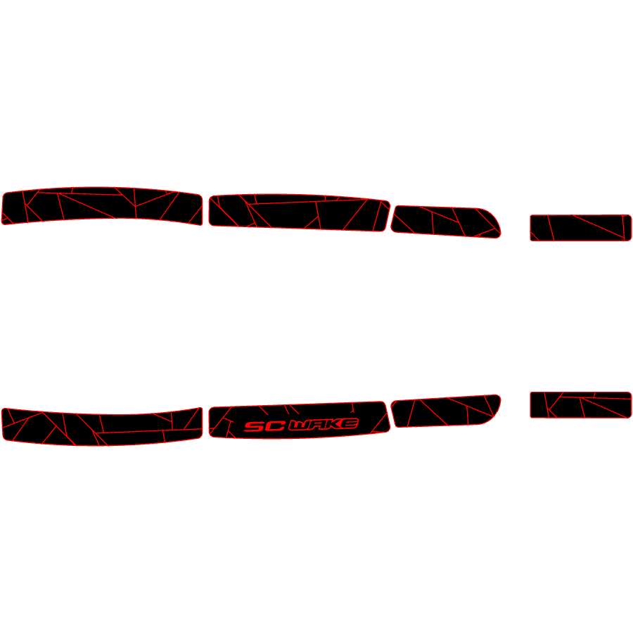 SC Wake Kawasaki Ultra 130 & 150 Jet Ski Traction Mat Kit