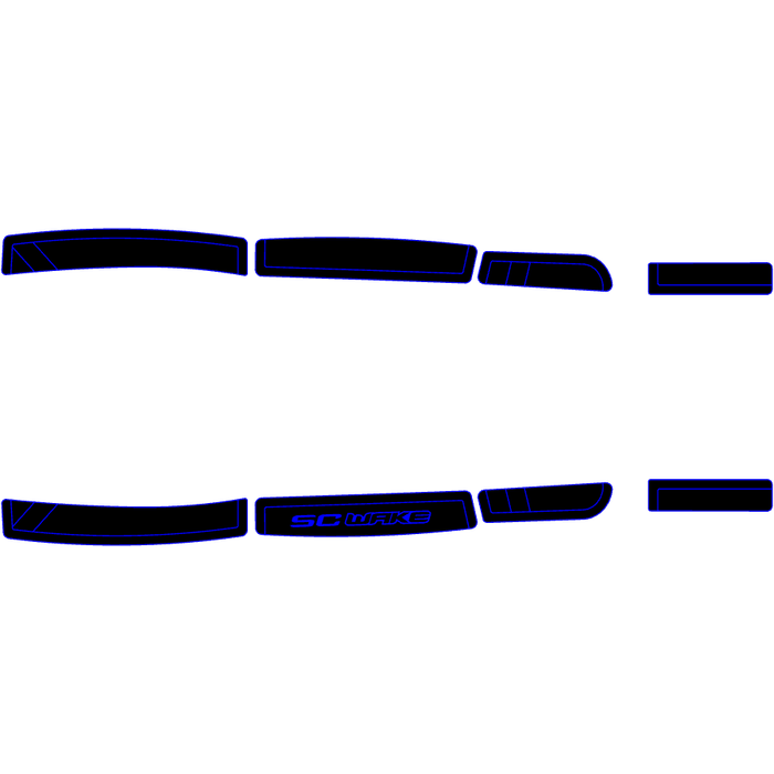 SC Wake Kawasaki Ultra 130 & 150 Jet Ski Traction Mat Kit