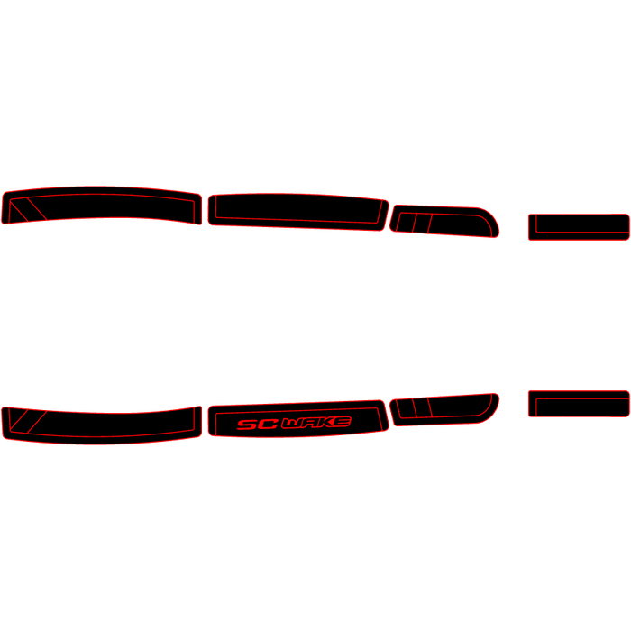 SC Wake Kawasaki Ultra 130 & 150 Jet Ski Traction Mat Kit