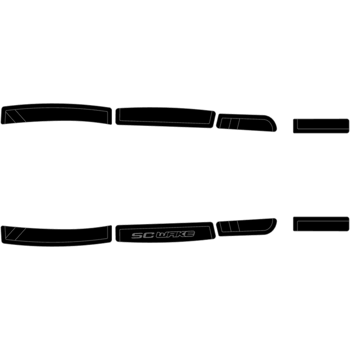 SC Wake Kawasaki Ultra 130 & 150 Jet Ski Traction Mat Kit