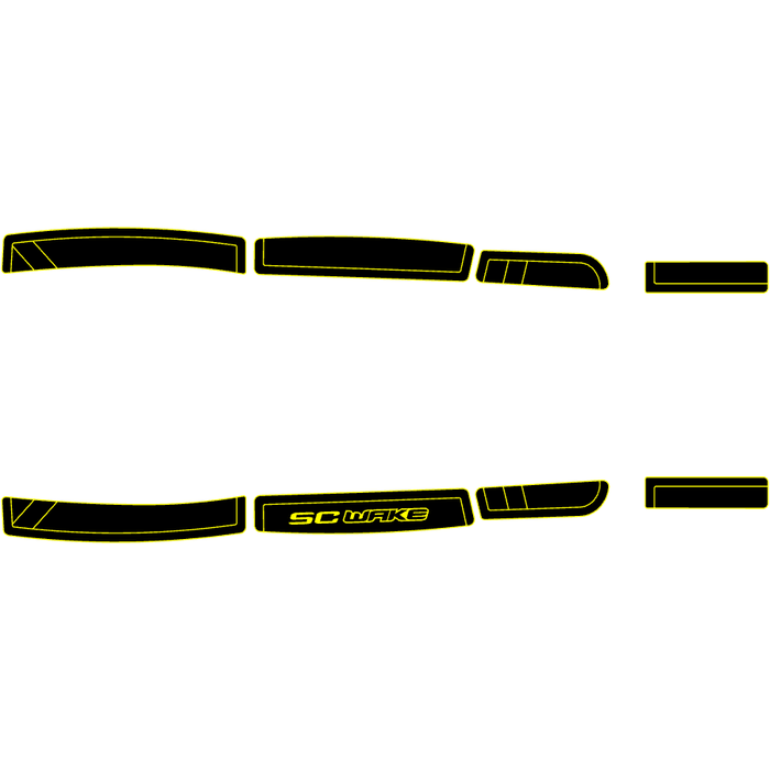 SC Wake Kawasaki Ultra 130 & 150 Jet Ski Traction Mat Kit