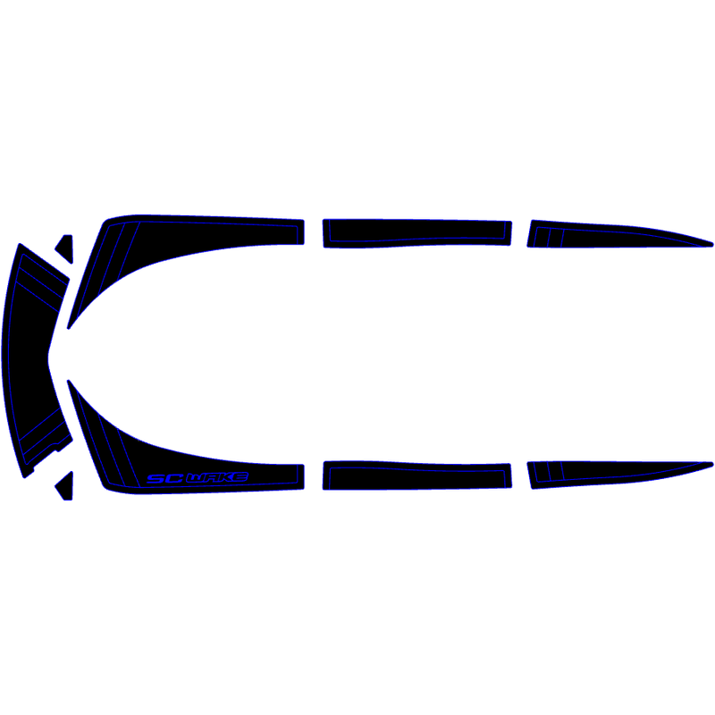 SC Wake Kawasaki Ultra LX/250/260/300 & 310 '07-20 Jet Ski Traction Mat Kit