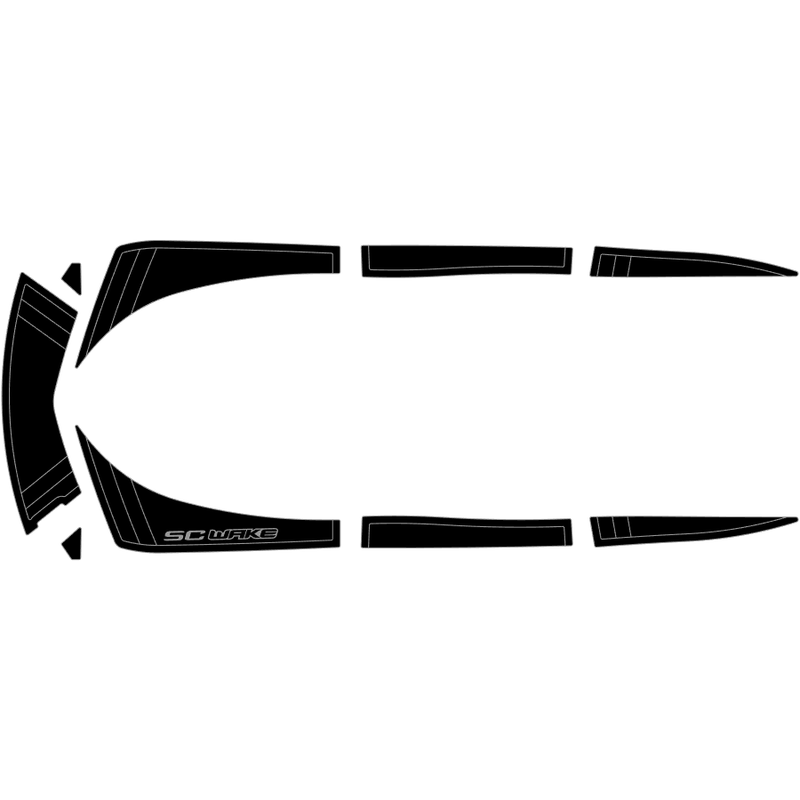 SC Wake Kawasaki Ultra LX/250/260/300 & 310 '07-20 Jet Ski Traction Mat Kit