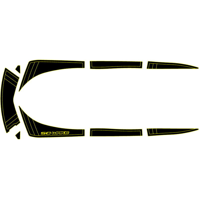 SC Wake Kawasaki Ultra LX/250/260/300 & 310 '07-20 Jet Ski Traction Mat Kit