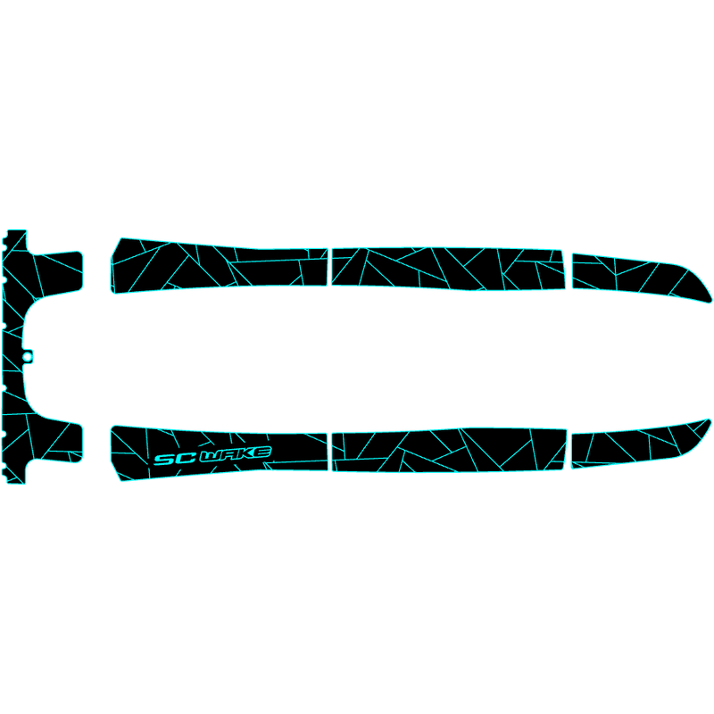 SC Wake Kawasaki 750 ST/STS/STX & 900 STX 'Pre 99 Jet Ski Traction Mat Kit