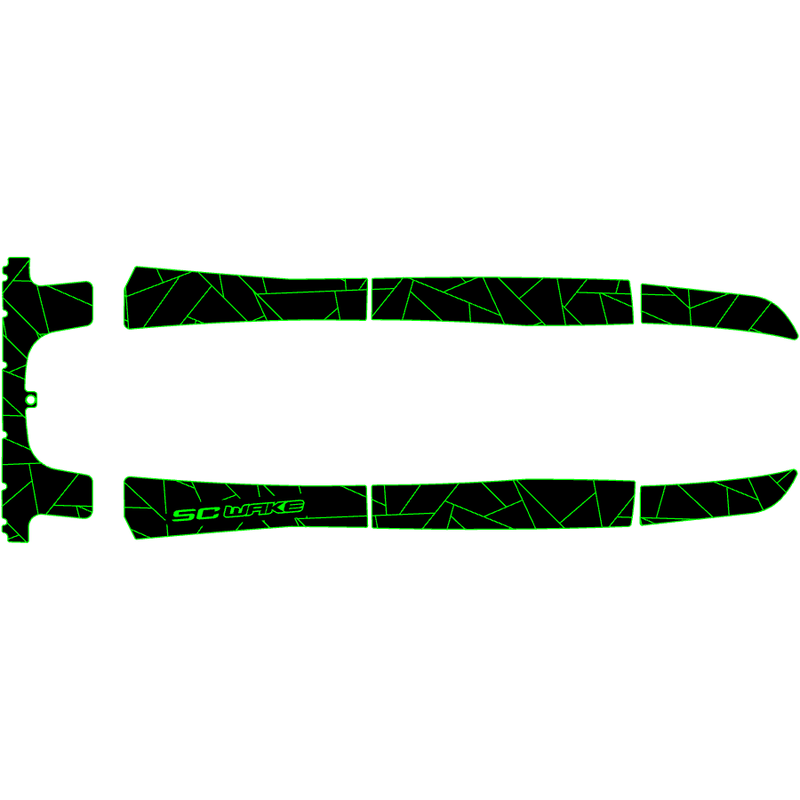 SC Wake Kawasaki 750 ST/STS/STX & 900 STX 'Pre 99 Jet Ski Traction Mat Kit