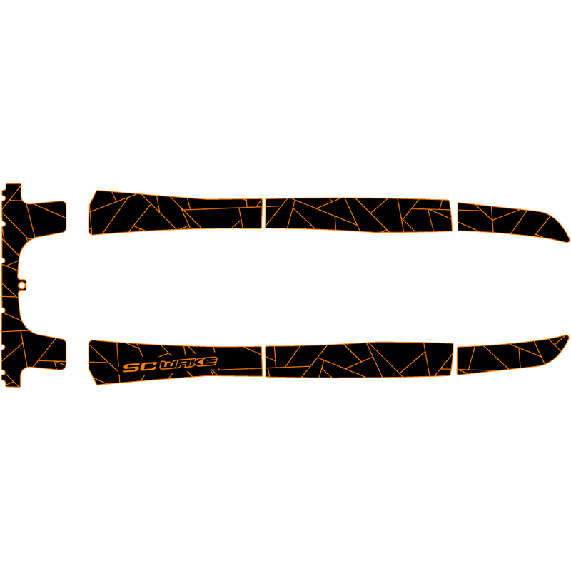 SC Wake Kawasaki 750 ST/STS/STX & 900 STX 'Pre 99 Jet Ski Traction Mat Kit