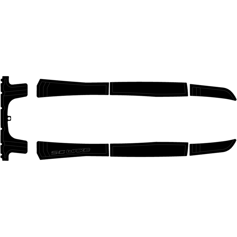 SC Wake Kawasaki 750 ST/STS/STX & 900 STX 'Pre 99 Jet Ski Traction Mat Kit