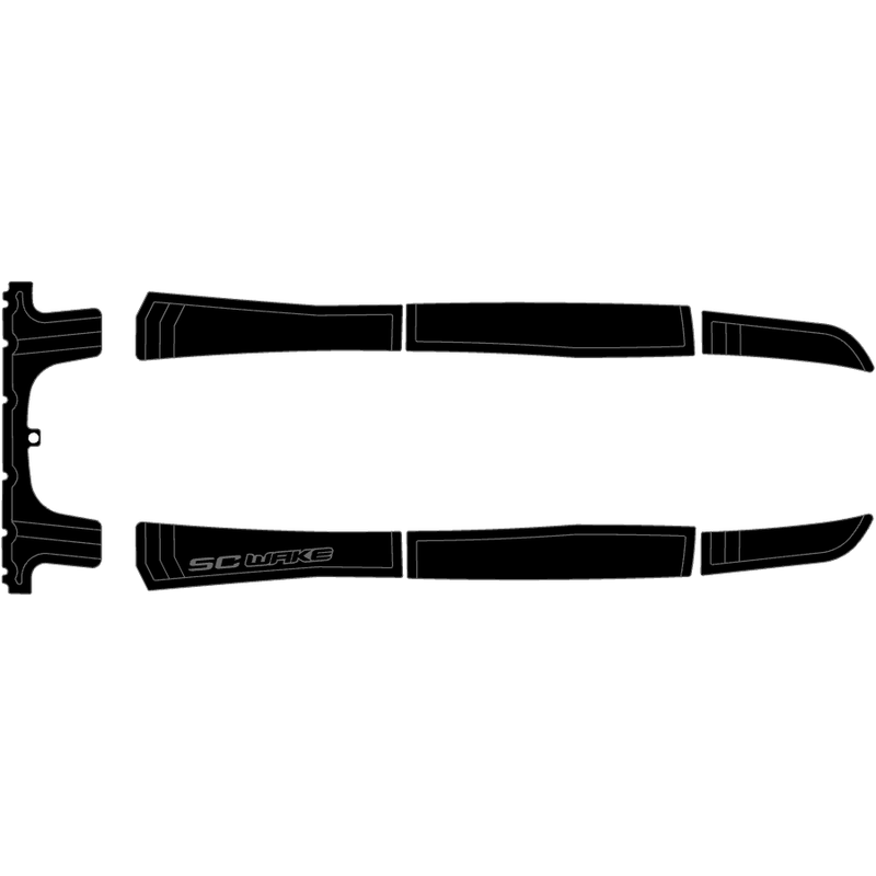 SC Wake Kawasaki 750 ST/STS/STX & 900 STX 'Pre 99 Jet Ski Traction Mat Kit