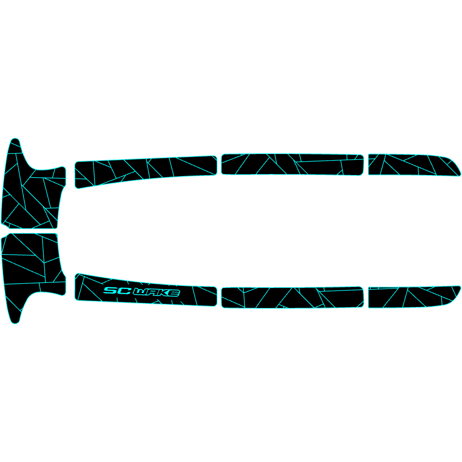SC Wake Kawasaki 1100 STX '97-99, 900 STX '99-00, 900 STS '01-02 Jet Ski Traction Mat Kit