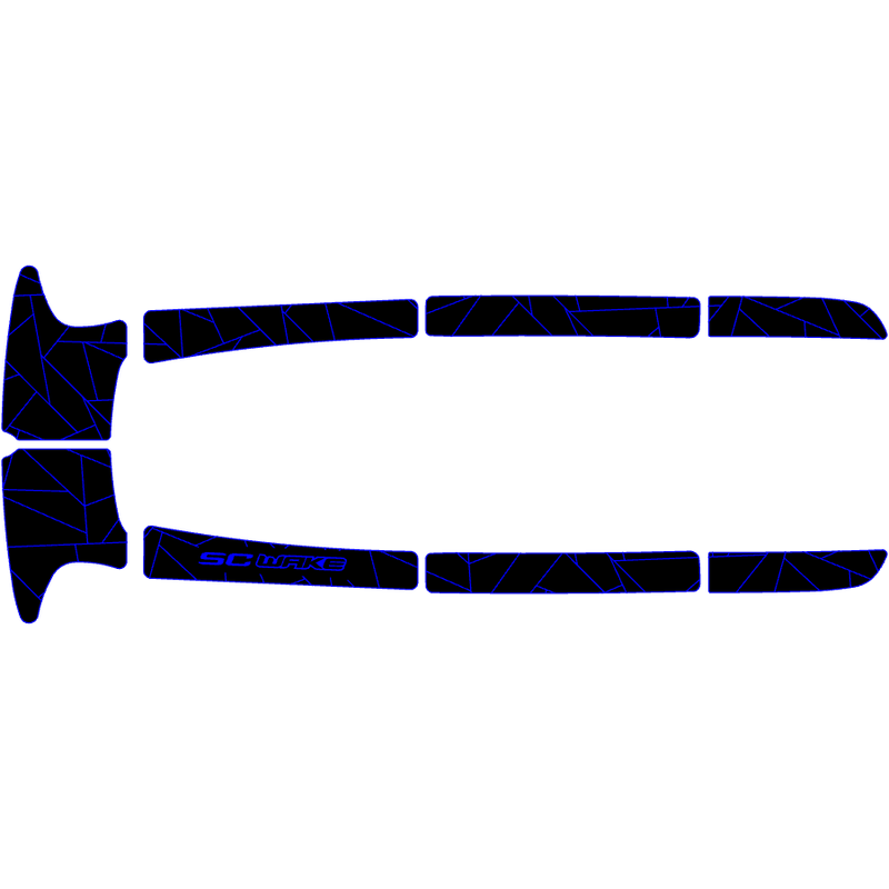 SC Wake Kawasaki 1100 STX '97-99, 900 STX '99-00, 900 STS '01-02 Jet Ski Traction Mat Kit