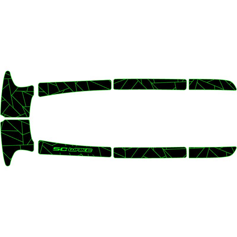 SC Wake Kawasaki 1100 STX '97-99, 900 STX '99-00, 900 STS '01-02 Jet Ski Traction Mat Kit