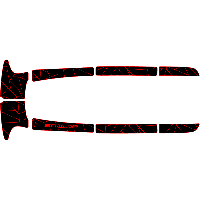 SC Wake Kawasaki 1100 STX '97-99, 900 STX '99-00, 900 STS '01-02 Jet Ski Traction Mat Kit