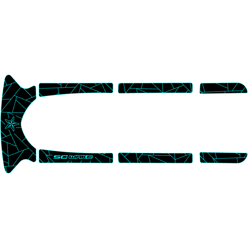 SC Wake Kawasaki 1100 STX DI '00-02 / All STX '01-17 Jet Ski Traction Mat Kit