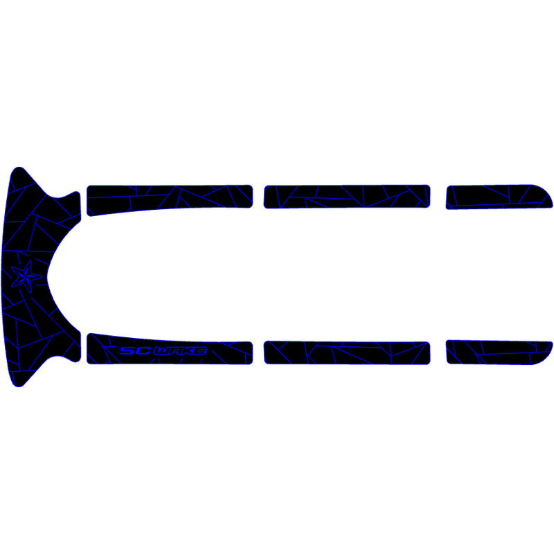 SC Wake Kawasaki 1100 STX DI '00-02 / All STX '01-17 Jet Ski Traction Mat Kit