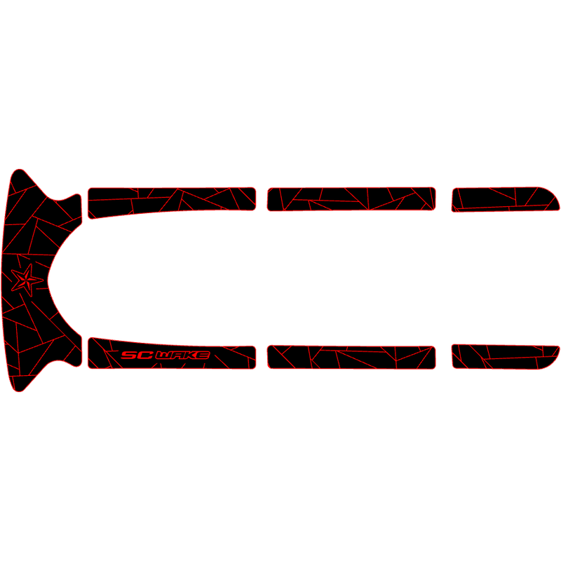 SC Wake Kawasaki 1100 STX DI '00-02 / All STX '01-17 Jet Ski Traction Mat Kit