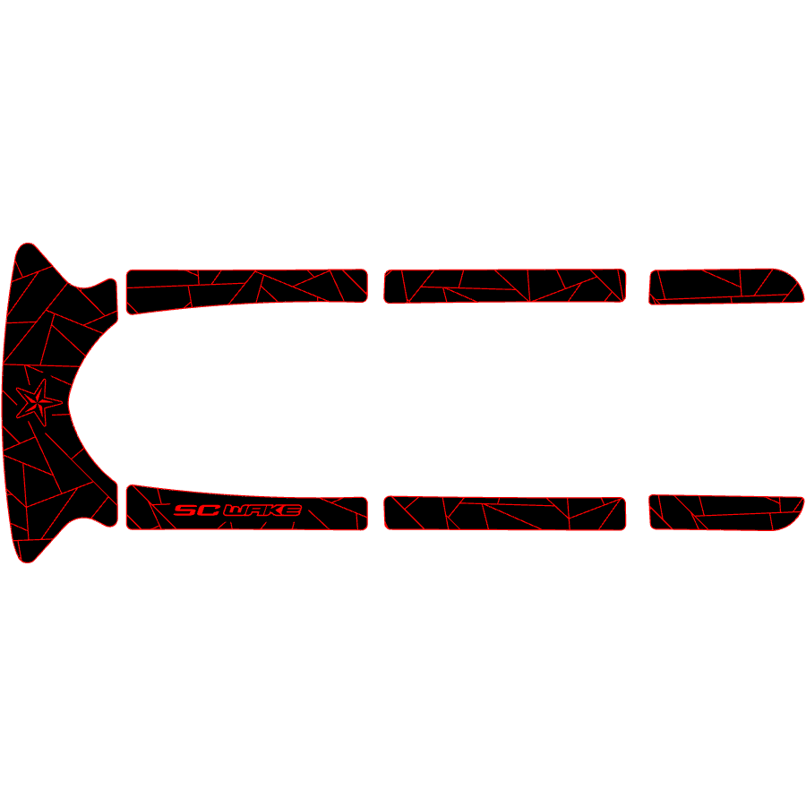 SC Wake Kawasaki 1100 STX DI '00-02 / All STX '01-17 Jet Ski Traction Mat Kit