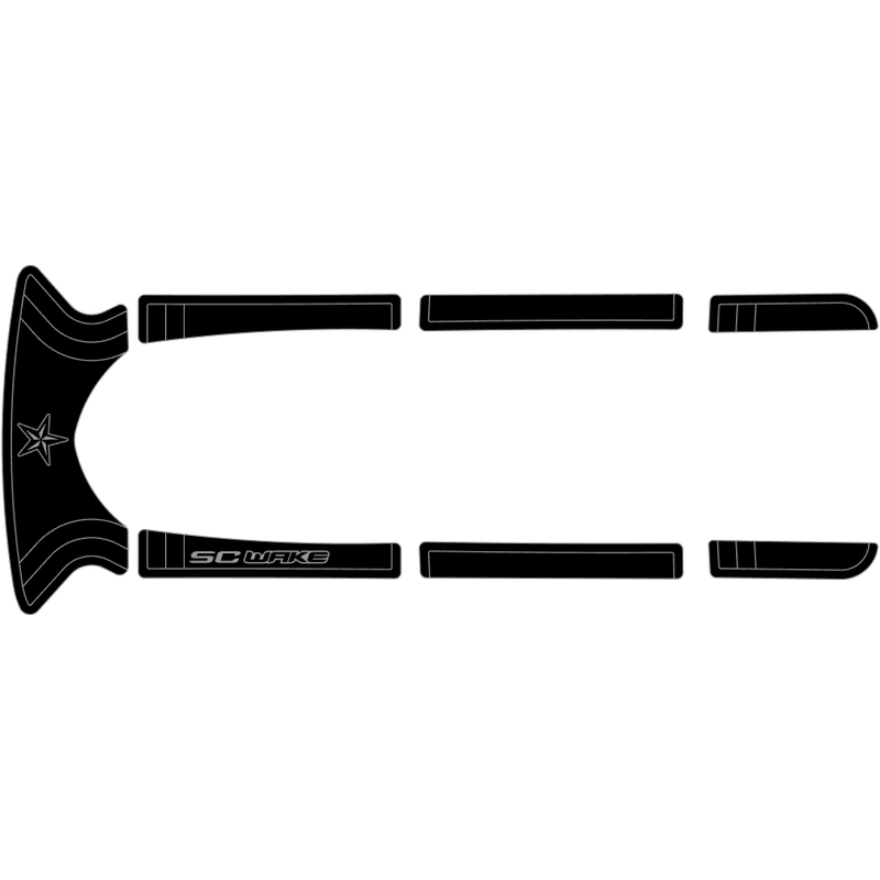 SC Wake Kawasaki 1100 STX DI '00-02 / All STX '01-17 Jet Ski Traction Mat Kit