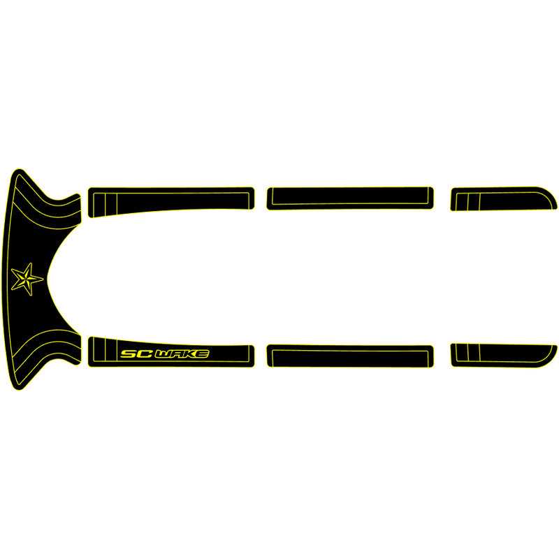 SC Wake Kawasaki 1100 STX DI '00-02 / All STX '01-17 Jet Ski Traction Mat Kit
