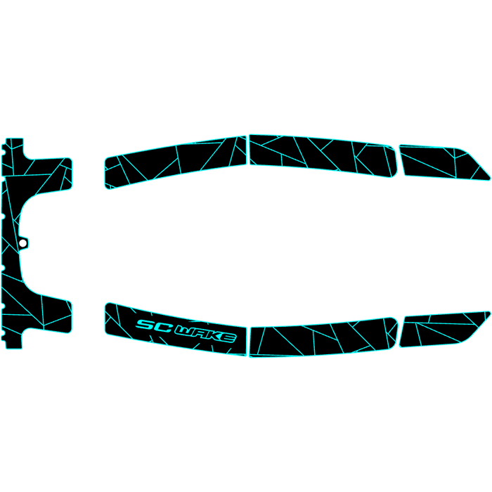 SC Wake Kawasaki 750 SS, XI, & XIR Jet Ski Traction Mat Kit