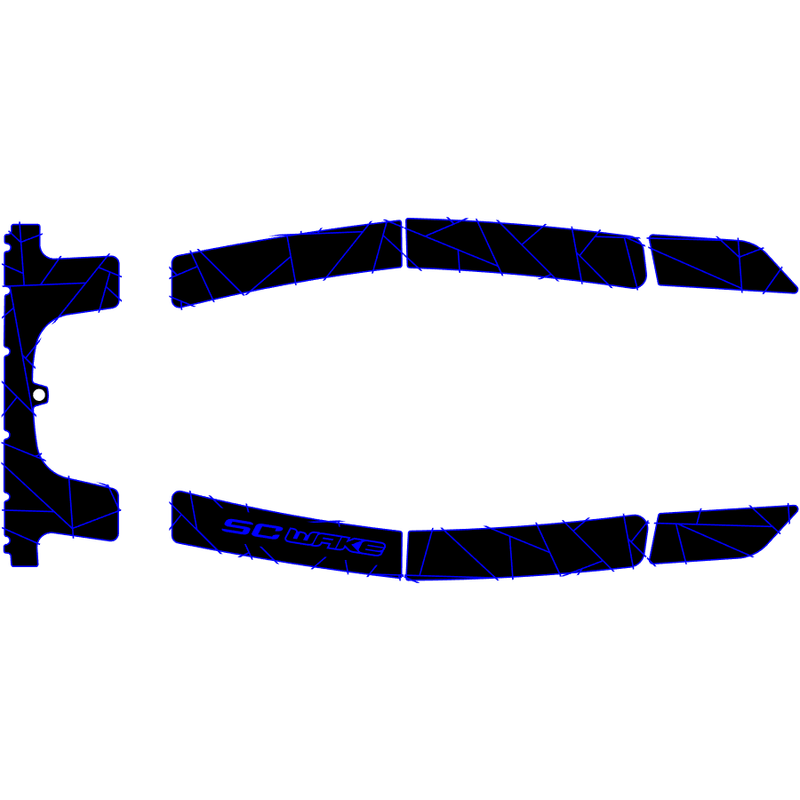 SC Wake Kawasaki 750 SS, XI, & XIR Jet Ski Traction Mat Kit