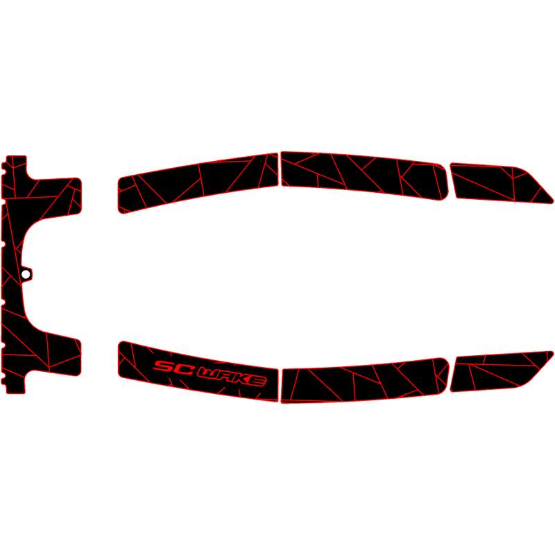 SC Wake Kawasaki 750 SS, XI, & XIR Jet Ski Traction Mat Kit