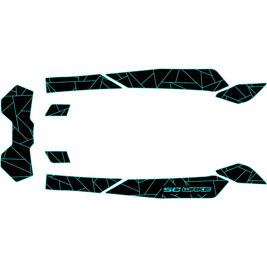 SC Wake Sea Doo Spark Trixx 3-Up '18-21 Waverunner Jet Ski Traction Mat Kit