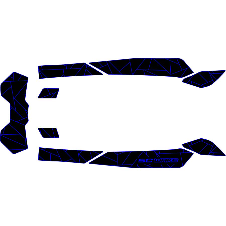 SC Wake Sea Doo Spark Trixx 3-Up '18-21 Waverunner Jet Ski Traction Mat Kit