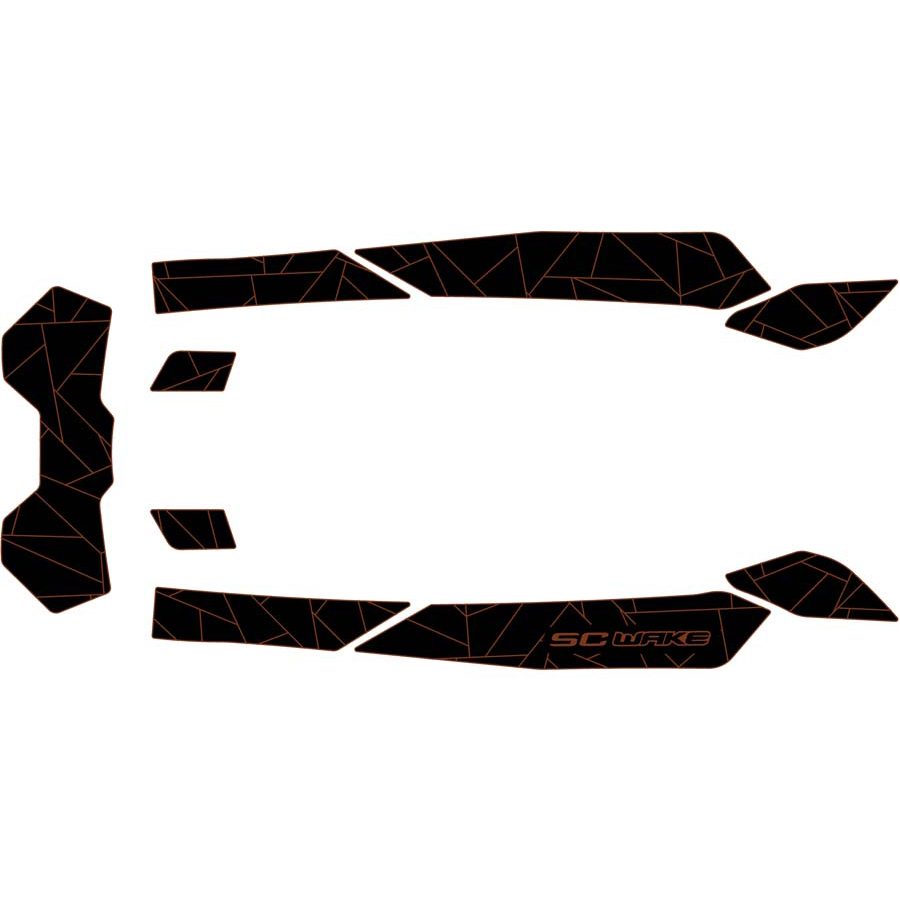 SC Wake Sea Doo Spark Trixx 3-Up '18-21 Waverunner Jet Ski Traction Mat Kit