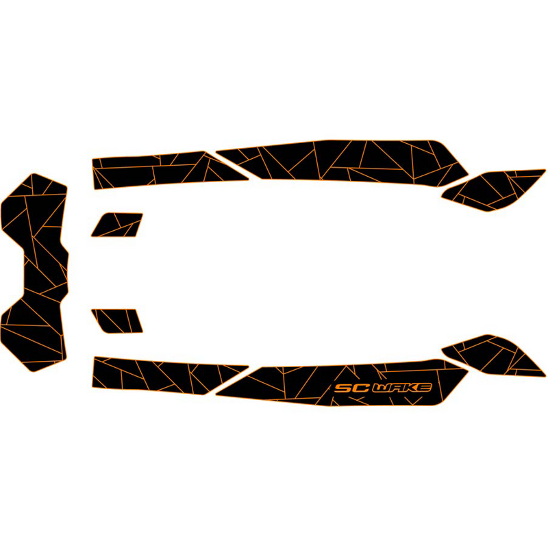 SC Wake Sea Doo Spark Trixx 3-Up '18-21 Waverunner Jet Ski Traction Mat Kit