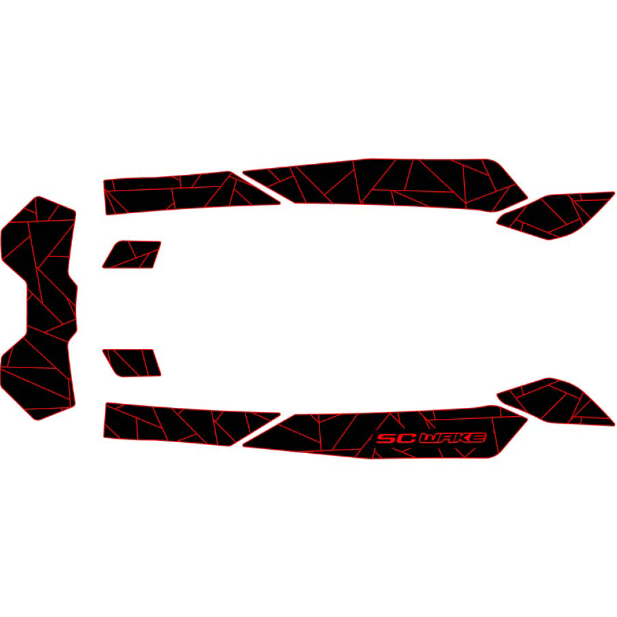 SC Wake Sea Doo Spark Trixx 3-Up '18-21 Waverunner Jet Ski Traction Mat Kit