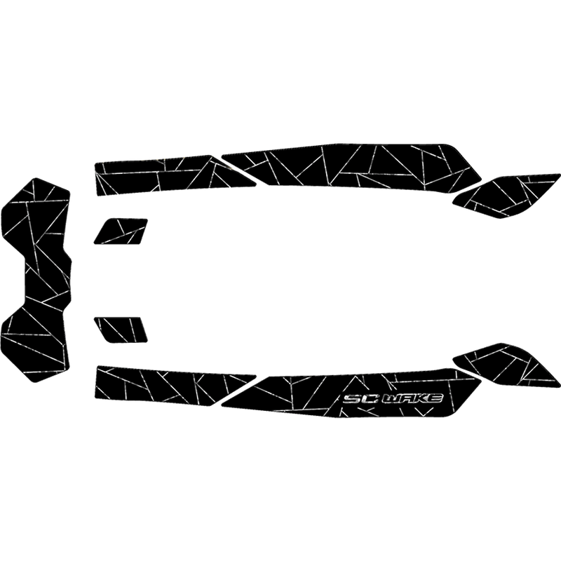 SC Wake Sea Doo Spark Trixx 3-Up '18-21 Waverunner Jet Ski Traction Mat Kit