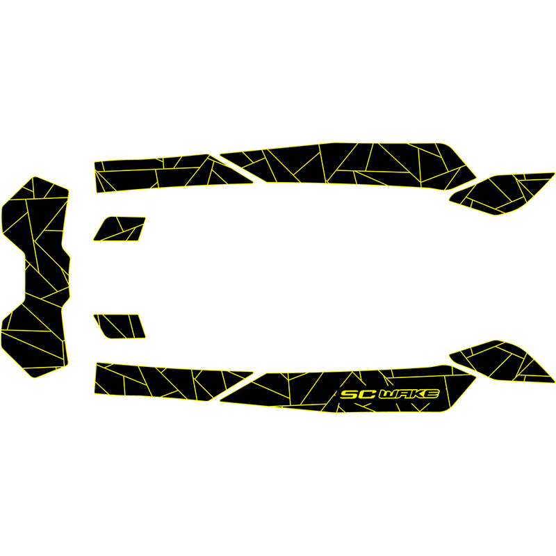 SC Wake Sea Doo Spark Trixx 3-Up '18-21 Waverunner Jet Ski Traction Mat Kit