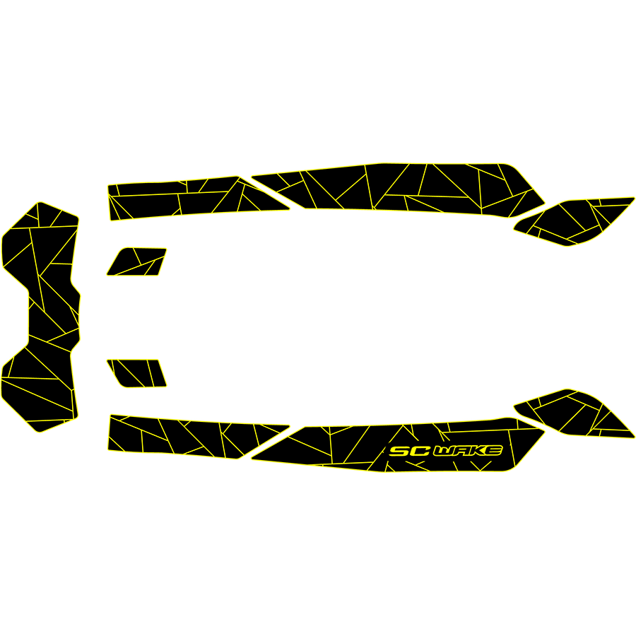 SC Wake Sea Doo Spark Trixx 3-Up '18-21 Waverunner Jet Ski Traction Mat Kit